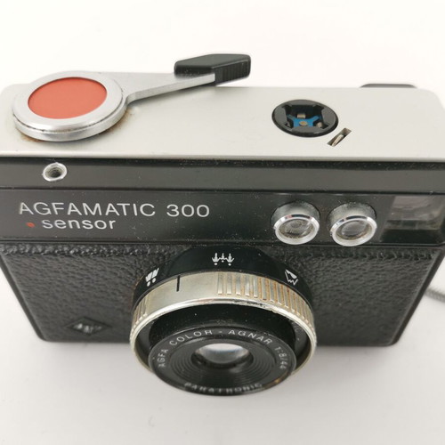 Agfamatic 300 Sensor camera used, vintage 1972