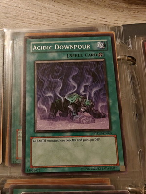 Yu-Gi-Oh card Acidic Downpour like new