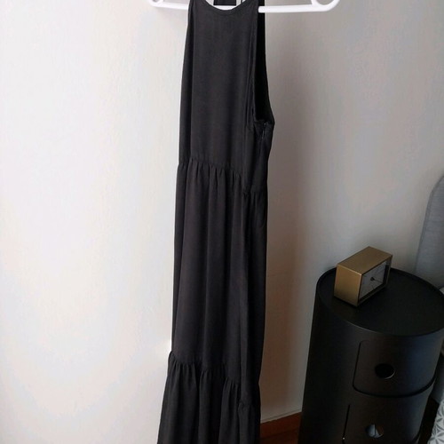 Maxi summer dress like new, black, size XXS