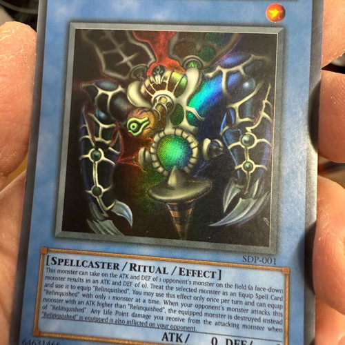 Yu-Gi-Oh Relinquished χρυσή κάρτα και Ritual μεταχειρισμένη