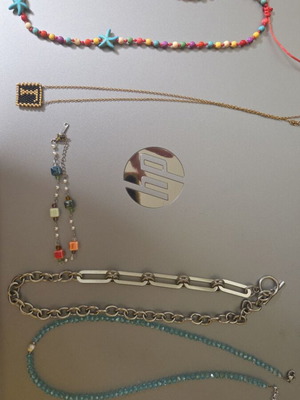 Steel jewelry like new