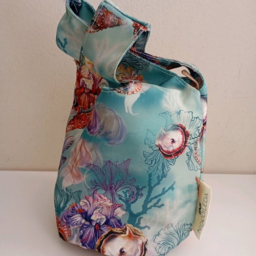 Nidodileda women's beach bag neseser new turquoise