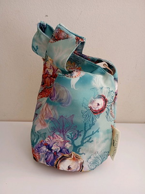 Nidodileda women's beach bag neseser new turquoise