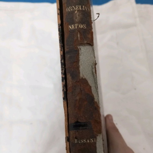 Antique book from 1785 used, written in Latin