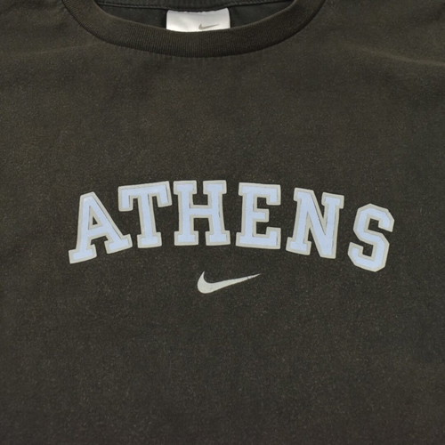 Nike Athens faded black T-shirt used, size Large