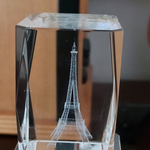Decorative crystal pieces like new, set of 3