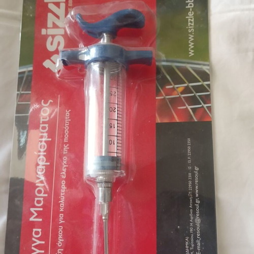 Marinating syringe 30 ml new in packaging