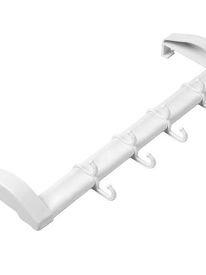 Plastic door hanger 40cm with four double hooks new