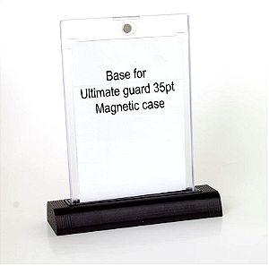 Βάση και magnetic clip Ultimate guard για κάρτες TCG Pokemon, Yugioh, onepiece, lorcana