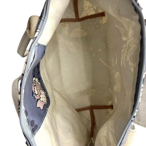 Longchamp Pliage shoulder bag floral pattern used