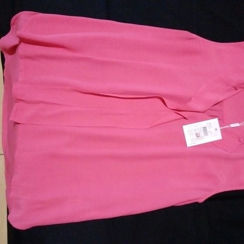 In Wear crepe blouse pink new, size L