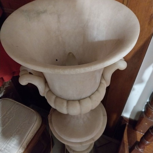 Marble floor lamp, set of 2