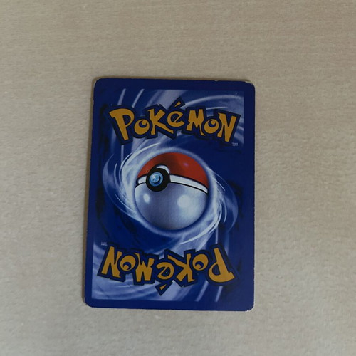 Pokemon collectible card Raikou used, rare