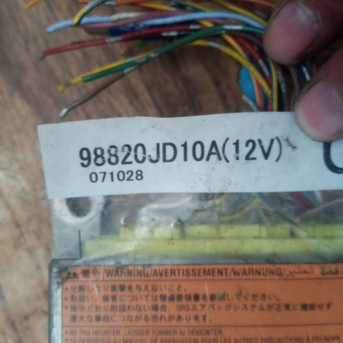 Airbag module for Nissan Qashqai J10 98820JD10A used, 2 pieces
