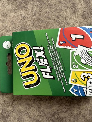 UNO Flex and Dos card games