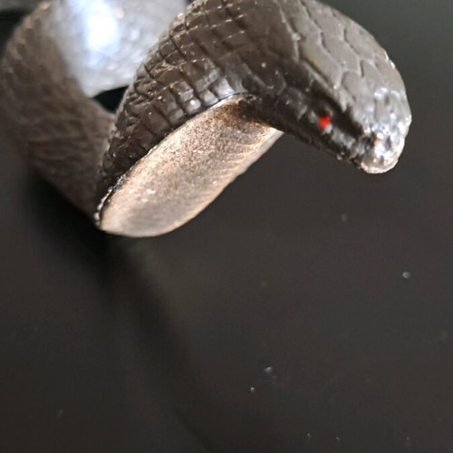 King Cobra figure used in attack pose