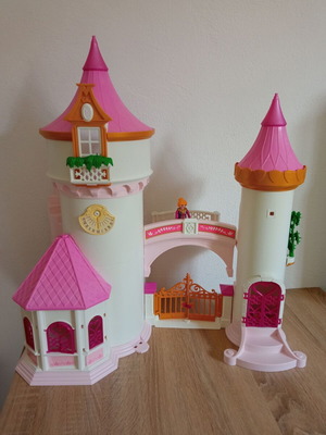 Playmobil Princess Castle 70448 used, some missing parts
