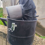 Fireplace ash vacuum like new