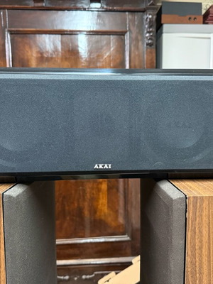 Akai SS006A-305 center speaker used with removable grille