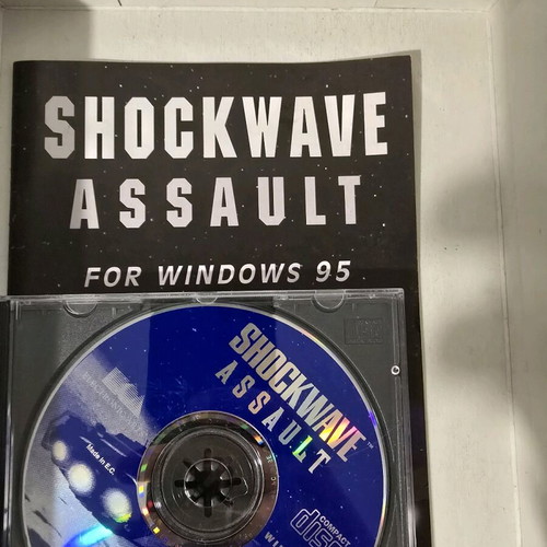 Shockwave Assault PC Big Box like new with Greek manual