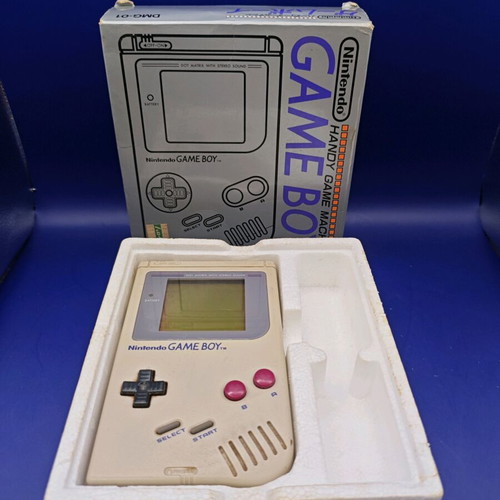 Game Boy (1989) used official Nintendo boxed console