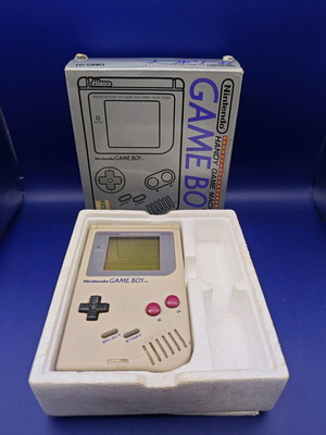 Game Boy (1989) μεταχειρισμένη επίσημη συσκευασία Nintendo κονσόλα