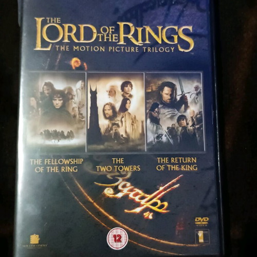 Lord of the Rings trilogy DVD like new with subtitles
