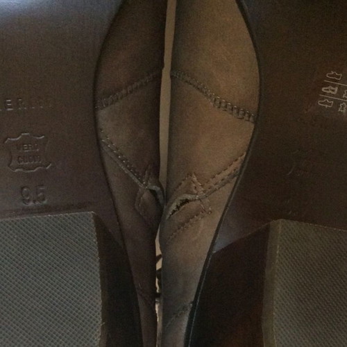 AERIN brown suede ankle boots used, size 39.5