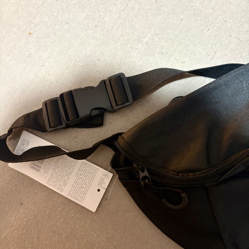 A To Z Greek black crossbody banana bag