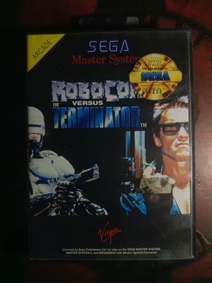 RoboCop Versus The Terminator Sega Master System game like new