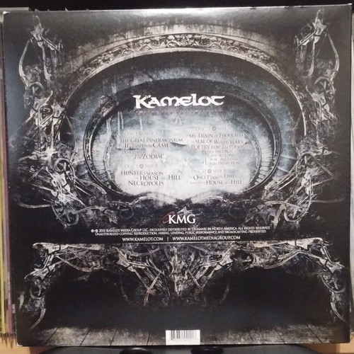 Kamelot Poetry For The Poisoned 2LP 2010 like new, signed by 2 members