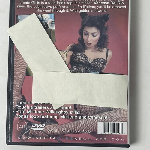 Dominatrix Without Mercy DVD used, Alpha Blue Archives adult collector edition
