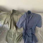 Summer shirts like new, pack of 2, Sprinter, size L, blue and olive