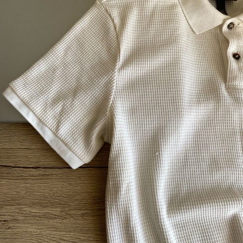 H&M polo shirt like new, beige, size L