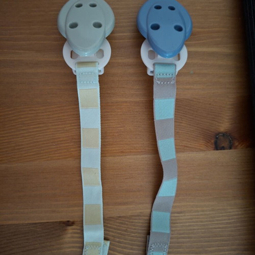 Pacifier clip with ring