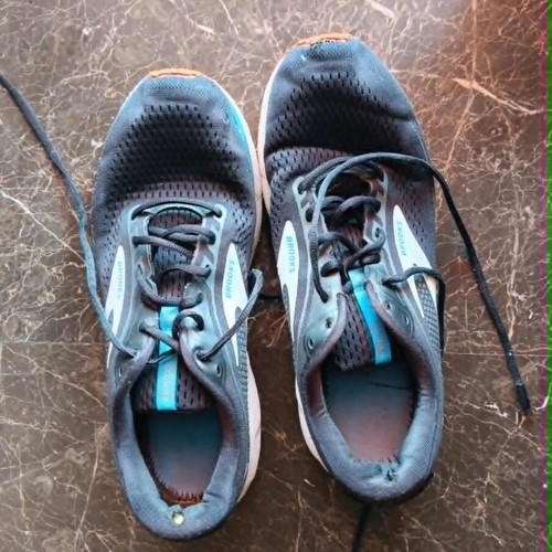 Brooks Trace running shoes size 45.5 used, black