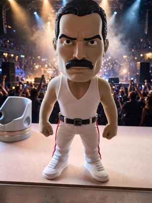 Freddie Mercury chibi φιγούρα, Stadium Edition