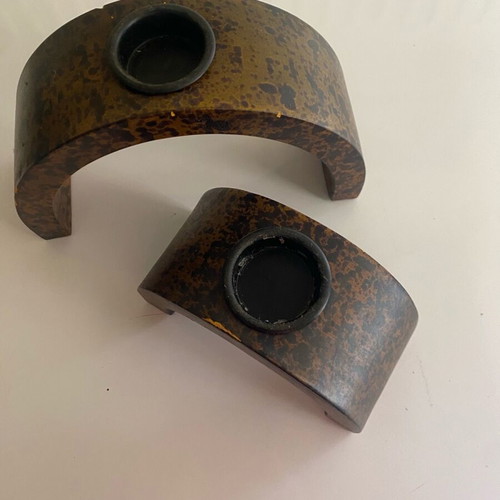 Candleholder set used, decorative with candle holder
