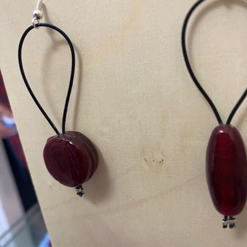 Murano earrings handmade new