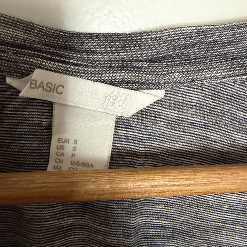 H&M casual dress Small gray used