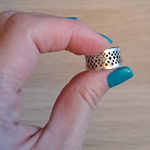 Apriati 925 Silver Ring Size 54 Like New, Minimal Design