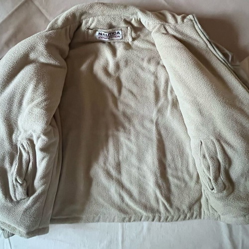 Nautica Competition Double Face beige, size L, like new