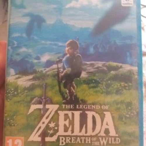 Wii U games Zelda Breath of the Wild and Batman Arkham City used