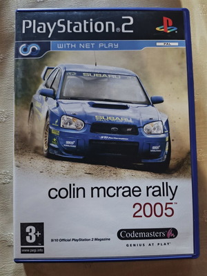 Colin McRae Rally 2005 PS2 game used, PAL English version