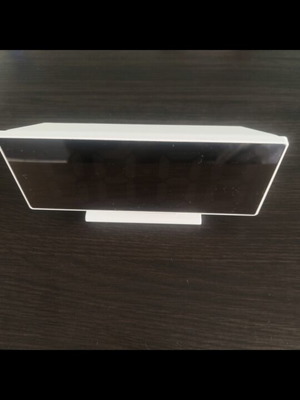 Led Mirror Alarm and Clock like new
