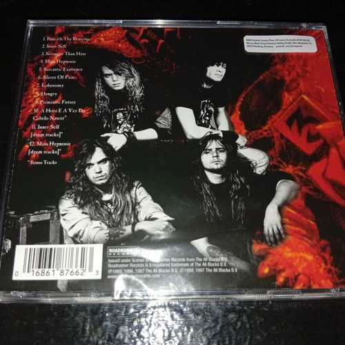 Sepultura Beneath the Remains CD new, sealed