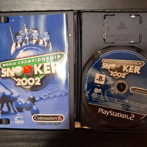 World Championship Snooker 2002 PS2 μεταχειρισμένο αθλητικό παιχνίδι