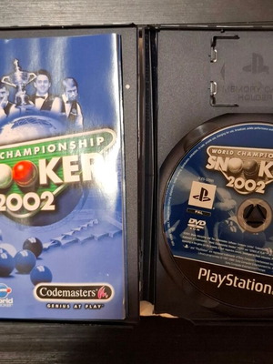 World Championship Snooker 2002 PS2 μεταχειρισμένο αθλητικό παιχνίδι