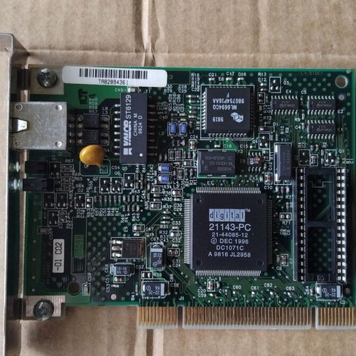 Digital Equipment Corporation 50-24601-01 PCI Ethernet Adapter Card used
