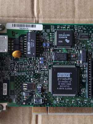 Digital Equipment Corporation 50-24601-01 PCI Ethernet Adapter Card used